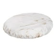 thumbnail image 1 of veasfak Round Fitted Tablecloth Stretch Polyester Cloth Decoration 120cm White 2 Sizes, 1 of 9