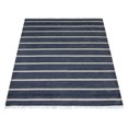 thumbnail image 3 of Rugsotic Carpets Handmade Rugs Hand Woven Kilim Rectangle 8'x10' Charcoal Cream Wool for Indoor Use, 3 of 8