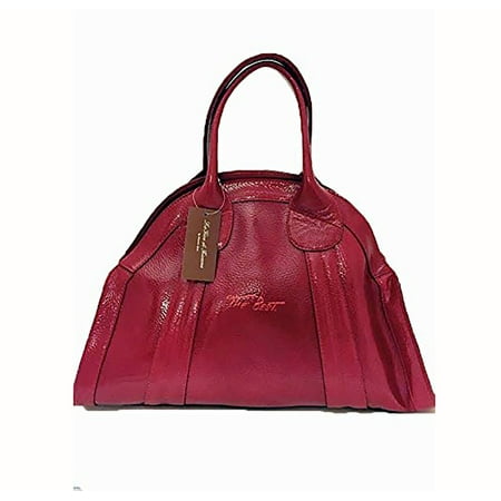 La Gioe di Toscana Dome Red Patent Leather Handbag - Extra (Best Affordable Leather Handbags)