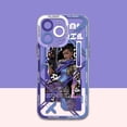 thumbnail image 3 of Funda de teléfono con diseño de personajes del juego Valorants para Samsung S24 S23 S22 S21 S20 S10 FE Note20 10 Plus Ultra Lite 5G, funda de TPU suave transparente, 3 of 5