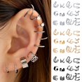 thumbnail image 4 of LYMAYTER Non-Piercing Earrings 1 Set Ear Cuffs - Non - Piercing, Sparkling, 4 of 7