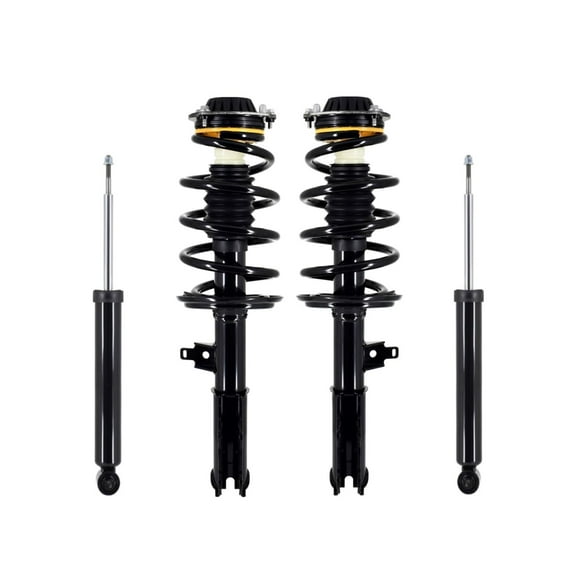 Set of 4 Front Quick Complete Strut-Coil Spring-Rear Shock For 2018-2021 Chevrolet Traverse