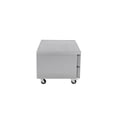 thumbnail image 4 of Norpole 52 in Wide, 10.5 Cu Ft. 2-Drawer Chef Base Commercial Refrigerator in Stainless Steel in Stainless Steel, 4 of 7