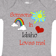 thumbnail image 4 of Inktastic Someone in Idaho Loves Me Boys or Girls Baby Bodysuit, 4 of 5