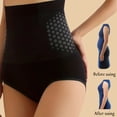thumbnail image 2 of 3 Pack Fat Burning Shorts High Waist Compression Body Shaping for Women for Gym Workout Running Daily Wear Tummy Control Postpartum Recovery, 2 of 7