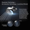 thumbnail image 3 of Kohler K-22166-2MB Purist Handheld Showerhead, Vibrant Brushed Moderne Brass, 3 of 4
