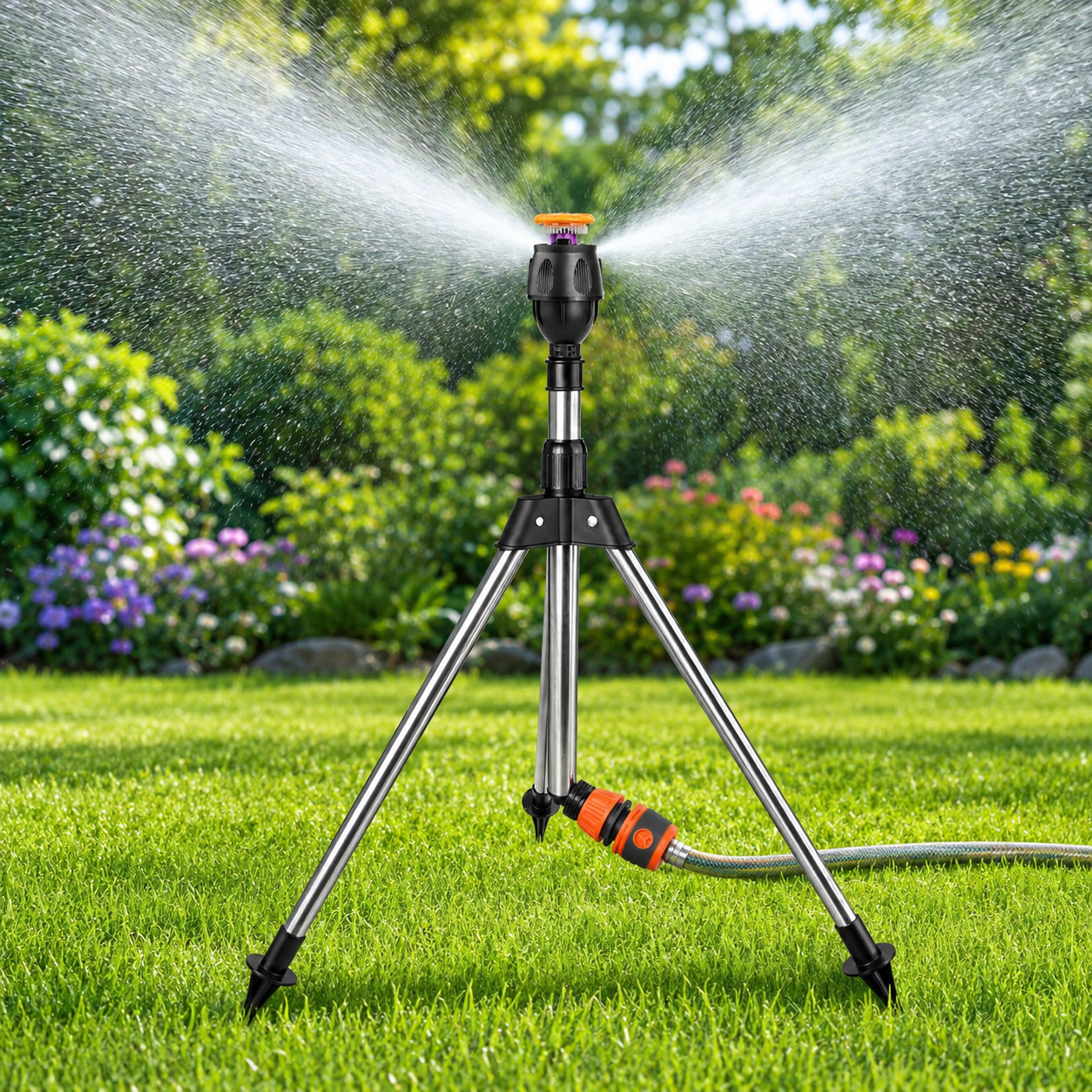 Banzai Wacky Wiggles Inflatable Sprinkler Outdoor Water Play Set