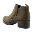 thumbnail image 3 of Hush Puppies Hadley Side Zip Women's Boots Brown Leather Size 11 M, 3 of 8