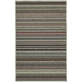 thumbnail image 3 of Garland Rug Carnival Stripe 7 Ft. 6 In. x 9 Ft. 6 In. Random Multi Color Area Rug, 3 of 3