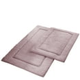 thumbnail image 2 of Modern Threads Solid Loop Red 100% Cotton Bath Rug Set,17 x 24 In, Non-Slip Backing (2 Count), 2 of 2