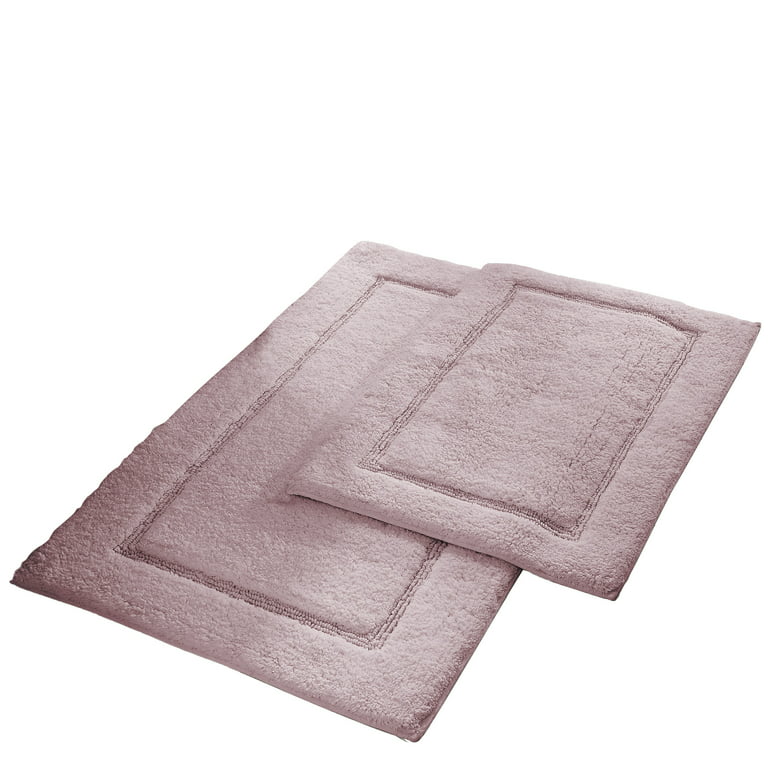 The Company Store Green Earth Quick Dry Blush 24 in. x 17 in. Cotton Bath Mat, Pink