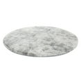 thumbnail image 1 of Alfombra redonda y esponjosa para dormitorio, alfombra circular suave para habitación infantil, alfombras circulares de felpa peluda para decoración del hogar, gris, 1 of 7
