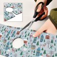 thumbnail image 6 of Yayeee Faucet Mat for Kitchen Sink 14.7" Diatomite Long Splash Guard Pad, Snowy Christmas Pattern, 6 of 7