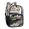 thumbnail image 5 of ALAZA Clear Backpack Grapes Leaves PVC Transparent BookBag, 5 of 7
