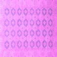thumbnail image 1 of Ahgly Company Indoor Square Oriental Purple Traditional Area Rugs, 5' Square, 1 of 4