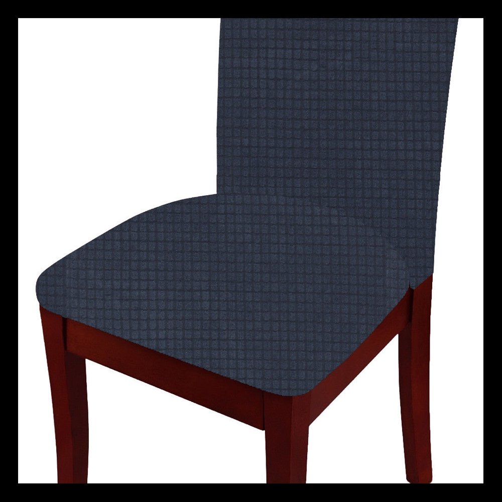 Fancy Linen 4pc Dining Chair Cover Set Waterproof Stretchable Solid