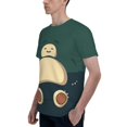 thumbnail image 4 of Snorlax T Shirt For Men Women, Graphic Print Casual Unisex Short Sleeve Summer Funny Top Tees Shirt, 4 of 8