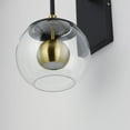 thumbnail image 3 of E25151-BKNAB ET2 Lighting Nucleus - 12.75 Inch 8W 1 LED Wall Sconce, 3 of 5
