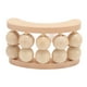 thumbnail image 2 of Bola Masajeadora Con Rodillo De Madera, 10 Cuentas, Ergonómico, Alivio De Los Músculos, Dolor, Alivio De La Fatiga, Rodillo De Bolas De Madera Portátil Para Pies, 2 of 7