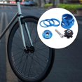 thumbnail image 4 of Espaciador de auriculares de bicicleta Sunnimix con junta de tapa Azul, 4 of 7