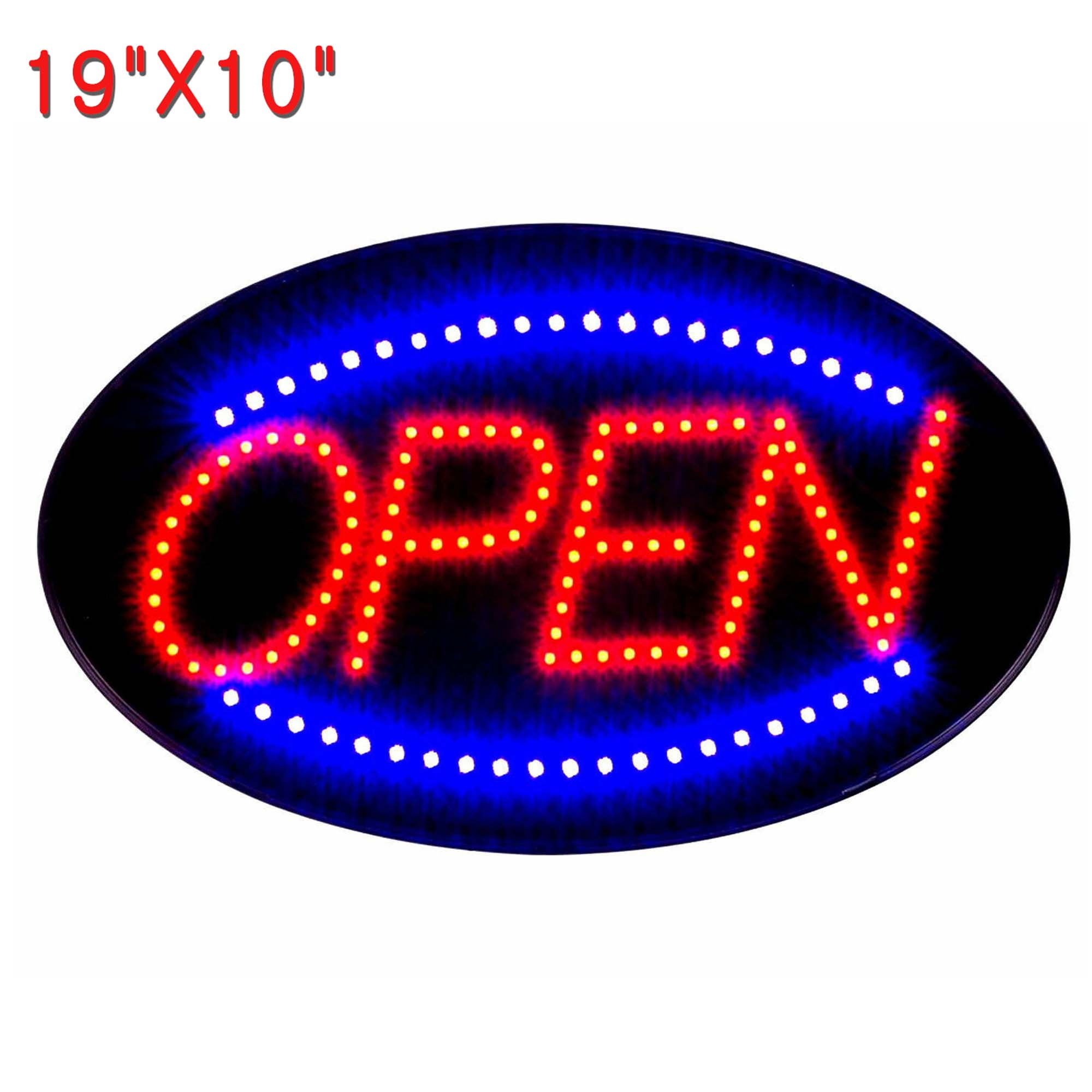 IMAGE 19 x10 Inch LED Open Sign Electric Billboard Bright Advertising