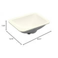 thumbnail image 5 of Kohler K-20000-96 Caxton Rectangle Undermount Bathroom Sink - Biscuit, 5 of 5