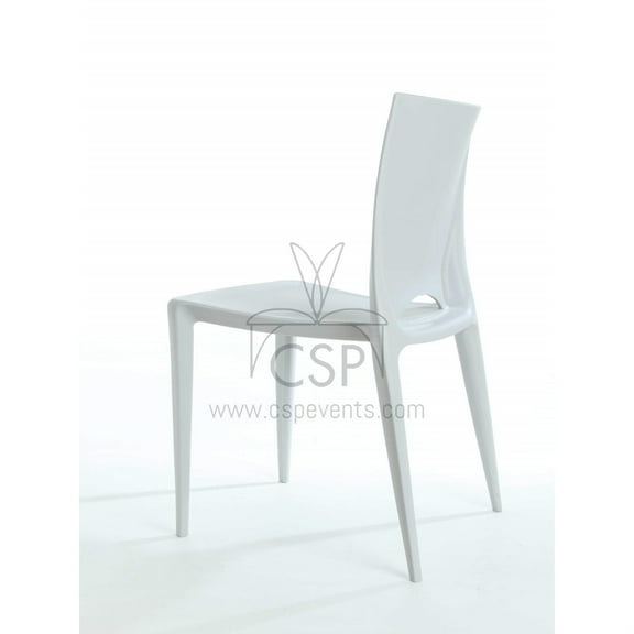 Commercial Seating Products Crescent Light Gray Dining Chairs, Grey