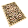 thumbnail image 6 of Unique Loom Cape Cod Espahan Rug Cream/Black 2' 2" x 3' 1" Rectangle Floral Traditional Perfect For Living Room Bed Room Dining Room Office, 6 of 7