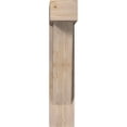 thumbnail image 2 of Ekena Millwork 7 1/2"W x 24"D x 36"H Traditional Block Smooth Bracket w/ Offset Brace, Douglas Fir, 2 of 25