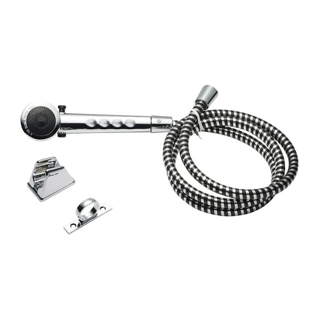 SHOWER HEAD & HOSE CHROME