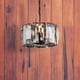 thumbnail image 3 of Lámpara Colgante Decor Living Acabados en Bronce Antiguo y Cristal P4022M, 3 of 4