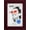 Dark Brown, variant on 4x4 Picture Frame Solid Wood, Fits 4x4 Photo (Actual Frame 6.6x6.6), Real Glass Square Frames with Easel Back, Wall or Tabletop Display, Gift-Ready in White Box, Rustic White