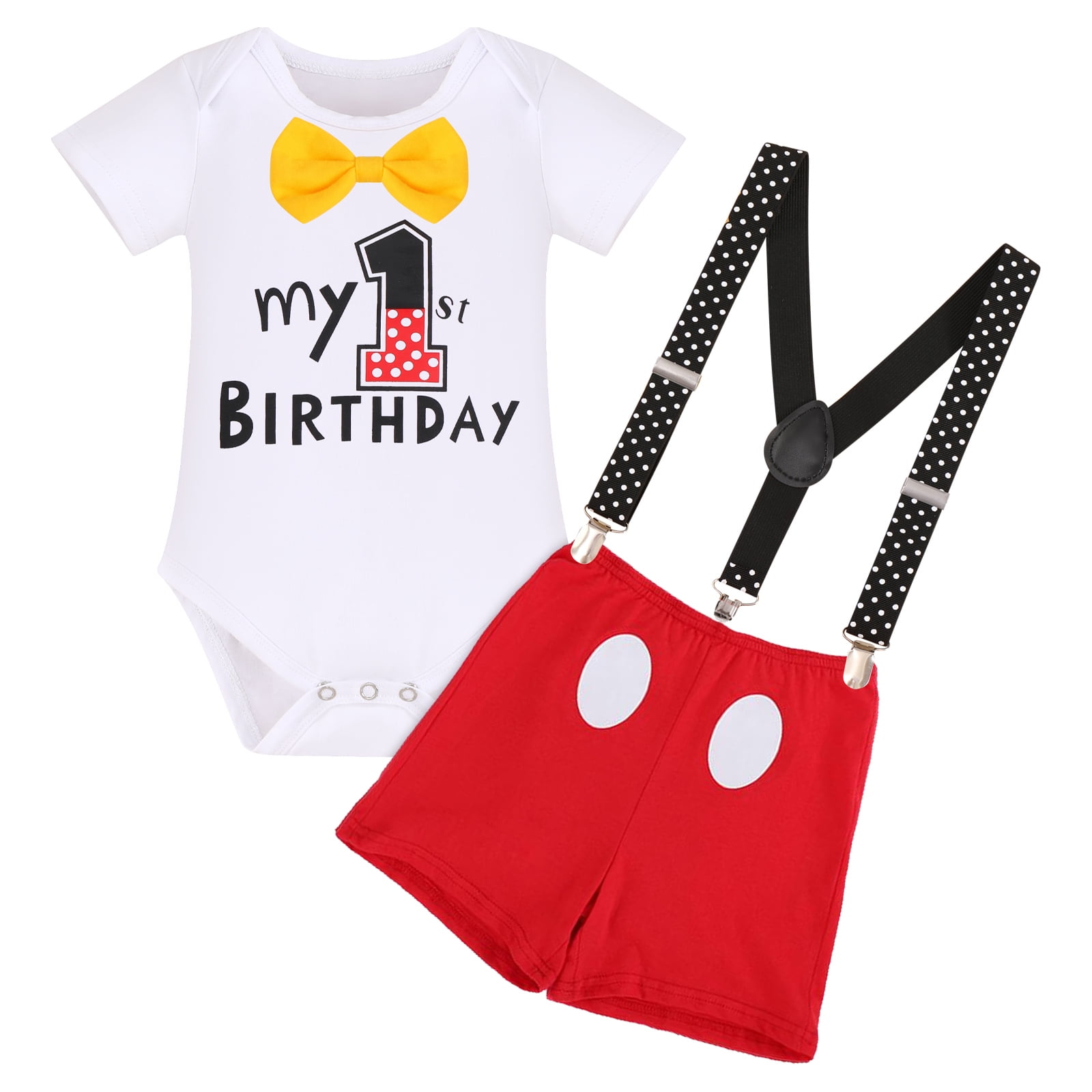 mickey 1st birthday outfit