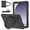 Black, variant on Case for Samsung Galaxy Tab A9 /A9 Plus 11inch 2023X210/X216/X218,Anti drop silicone PC Layer Protective Case 360 ° Rotating Bracelet Handle Stand ,Shoulder Strap, Heavy Duty Shockproof Tablet Case