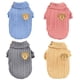 thumbnail image 3 of Button Wavy Knit dog sweater autumn and winter clothes Teddy kittens Pomeranian small dogs Schnauzer pet clothes ShopWise Round, 3 of 9