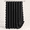 Black-72"W x 72"L (Pack of 1), variant on Black 72"W x 72"L (Pack of 1) Scalloped Linen Textured Cloth Shower Curtain