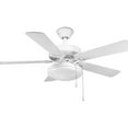 thumbnail image 2 of P2500-30-Progress Lighting-AirPro - Wide - Ceiling Fan in Transitional style - 42 Inches wide by 12.38 Inches high-White Finish, 2 of 2