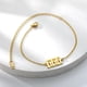 thumbnail image 1 of Gothic Angel Number Anklets For Women Stainless Steel 111 222 333 444 555 666 777 888 999 Deil Anklet Bracelet Jewelry Gift, 1 of 5