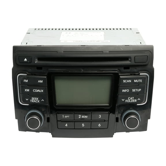 Restored 2011 Hyundai Sonata AM FM Radio Single Disc CD MP3 Satellite Ready 96180-3Q0014X (Refurbished)