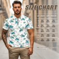 thumbnail image 5 of KUIFORTI Matching Couple Golf Shirts Couple Golf Matching Outfits Sea Turtle Starfish 4-Way Stretch Mens Hawaiian Shirt Breathable Fabric Moisture Wicking for Casual Wear, 5 of 5