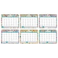thumbnail image 5 of Home Calendar, Ongmies 2025 Ruled Wall Calendar 18 Month Hanging Calendar Twin Wire Binding Large Wall Calendar Ruled Wall Calendar Perfect for Home or Planning and Organizing, C, 5 of 5