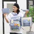 thumbnail image 1 of Campus schoolbag four-piece set primary school student backpack multi-piece set, 1 of 6