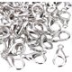 thumbnail image 1 of 100 Pack Lobster Clasps Jewelry Making Accessories Lobster Clasp, Platinum Color, 1 of 5