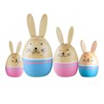 thumbnail image 2 of Xihbxyly Venta y Oferta Manuales de Madera para Pascua para Una Familia de Cuatro Personas: Decorativos para Padres E Hijos, 2 of 7