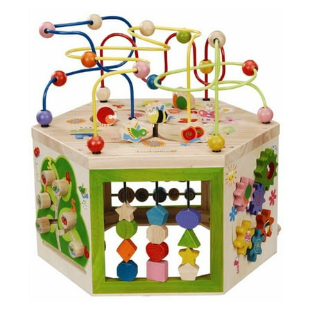 Wood Cube - EverEarth Garden Activity Cube