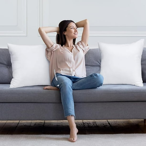 2 white pillows sale