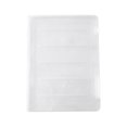 thumbnail image 1 of HLONK Portable Project Case Plastic File Storage Cases Transparent File Slim Cases Plastic Storage File Boxes Organizer Box Plastic with Buckle Office School Supplies, 1 of 4