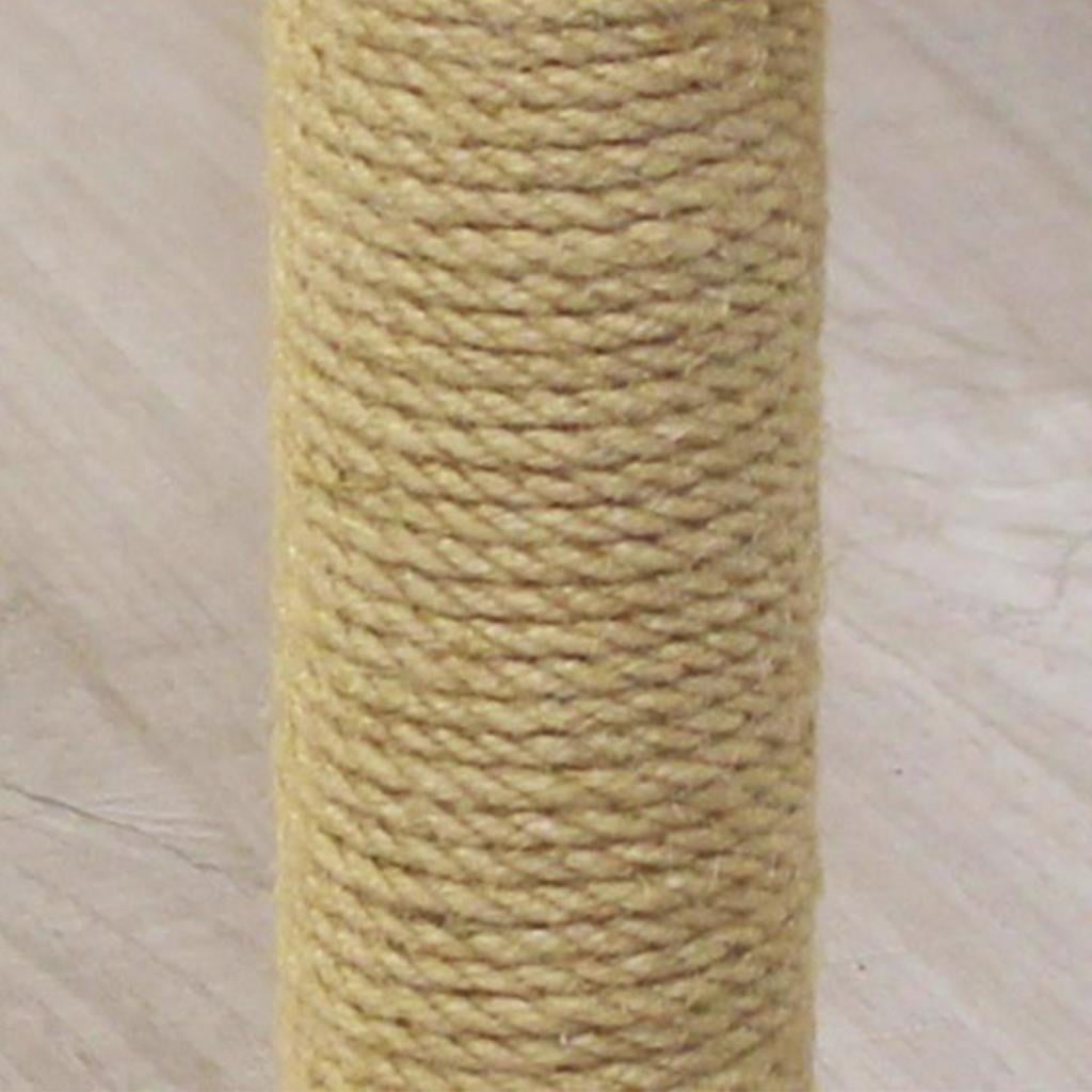 Fzaqwen Cat Scratching Post Cat Scratcher Scratch Post Interactive Toy Cat Gift Climbing Round Gray