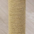 thumbnail image 3 of Rascador para gatos, cuerda de Sisal, rascador para rascar tus muebles, poste para gatos, juguete interactivo para gatos pequeños en el , Redondo Gris, 3 of 5