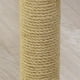 thumbnail image 3 of Rascador para gatos, cuerda de Sisal, rascador para rascar tus muebles, poste para gatos, juguete interactivo para gatos pequeños en el , Redondo Gris, 3 of 5